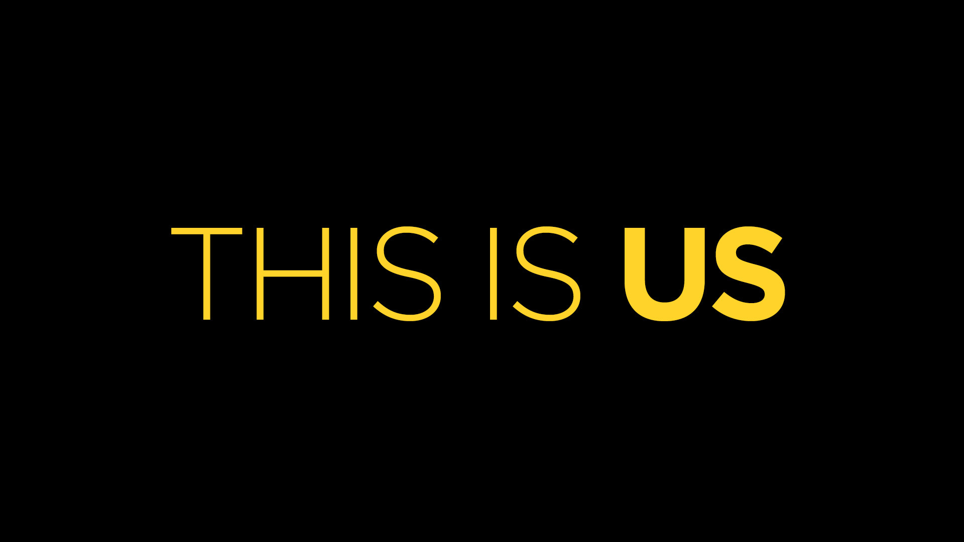 This Is Us Series Title
